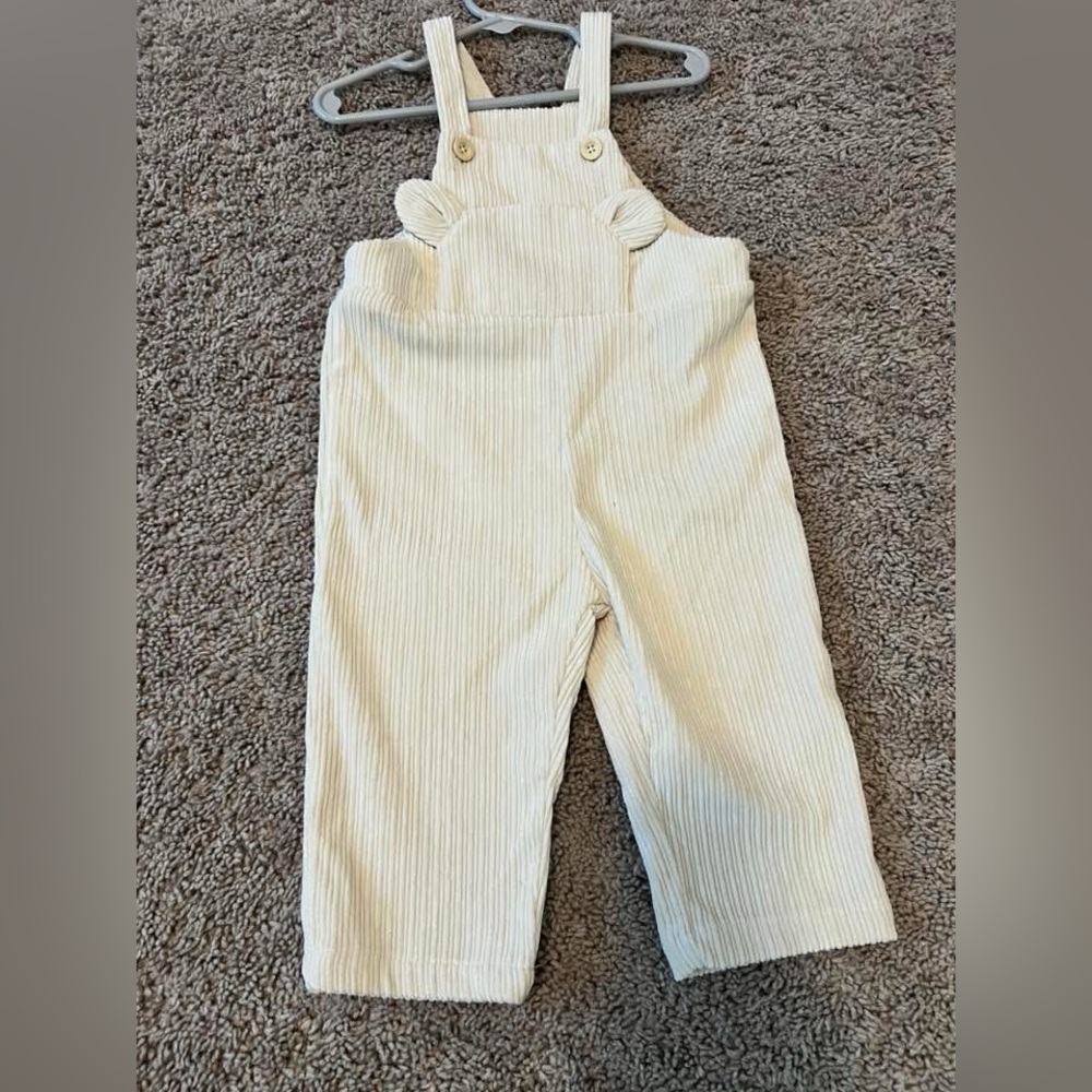PatPat Cream Kids Overalls
